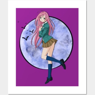 Rosario + Vampire - Outer Moka Posters and Art